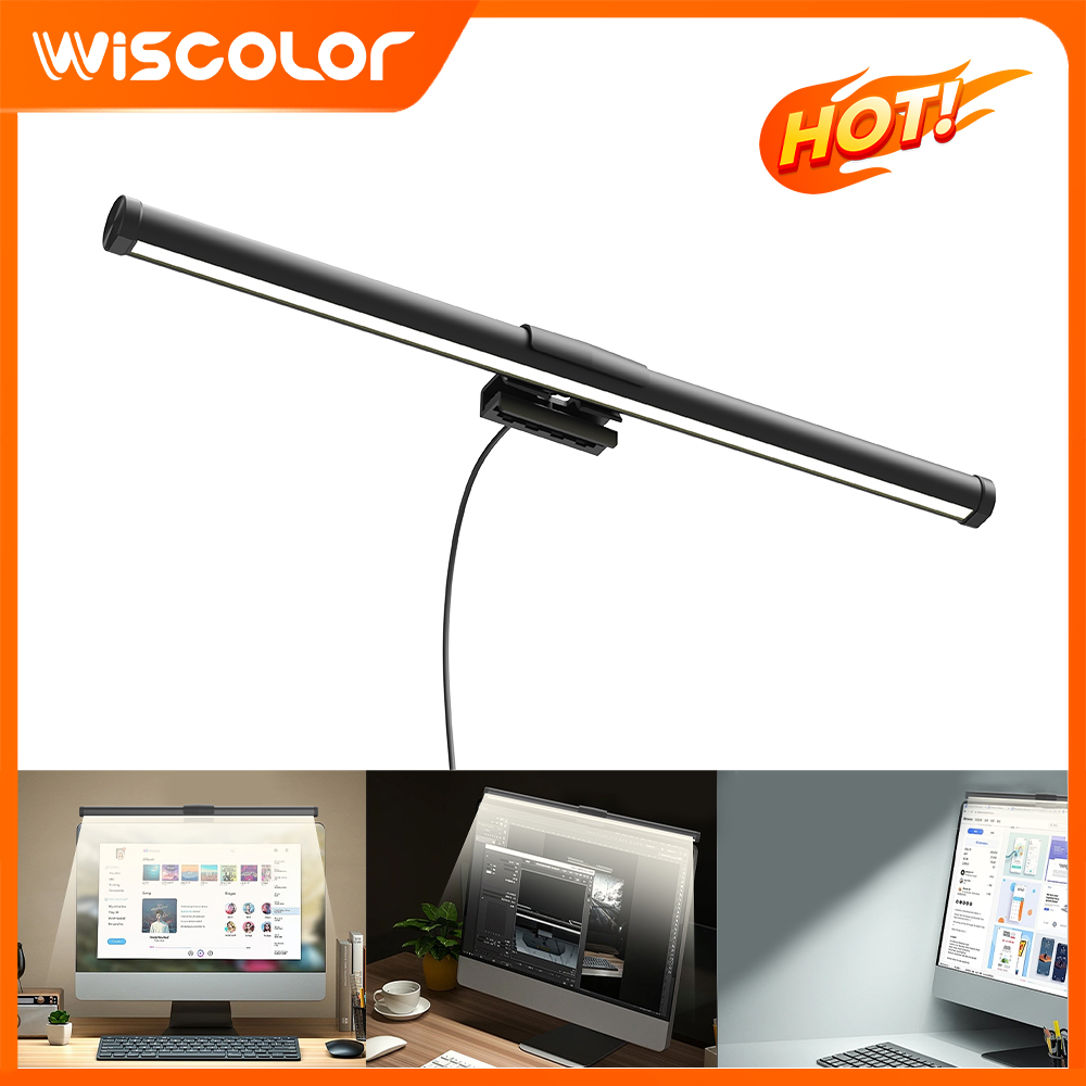 Monitor Light Bar Led Light De - đánh giá và giá Desk Setup No Monitor