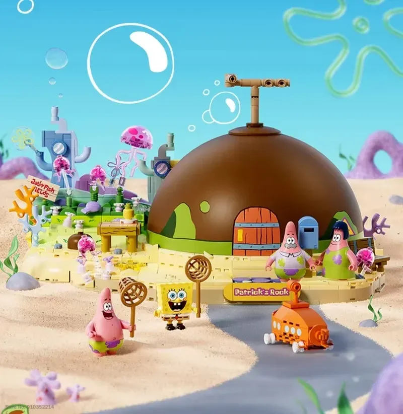 Areax Spongebob Bikini Bottom  - đánh giá và giá Desk Setup Kawaii