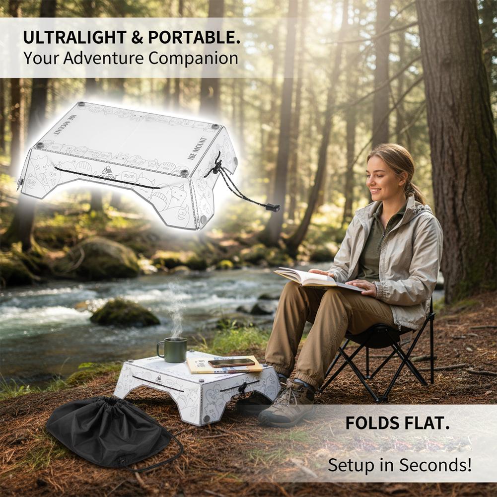 Folding Camping Table Ultralig - đánh giá và giá Desk Setup Gear