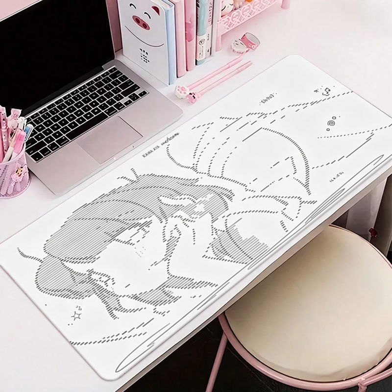 1Pcs Leather Mouse Pad Anime A - đánh giá và giá Desk Setup Kawaii