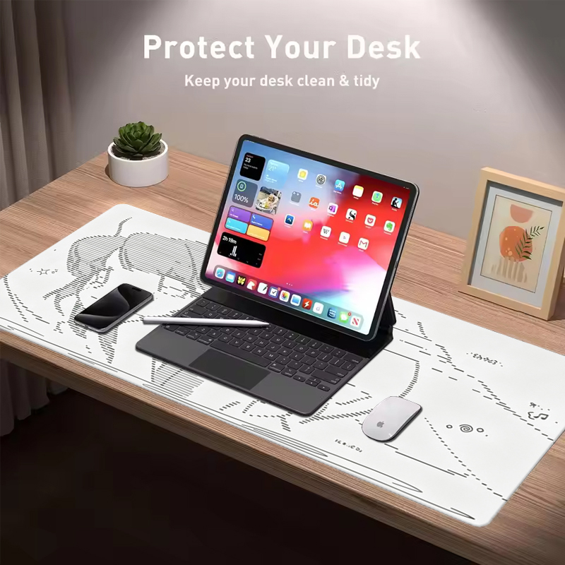 1Pcs Leather Mouse Pad Anime A - đánh giá và giá Desk Setup Kawaii