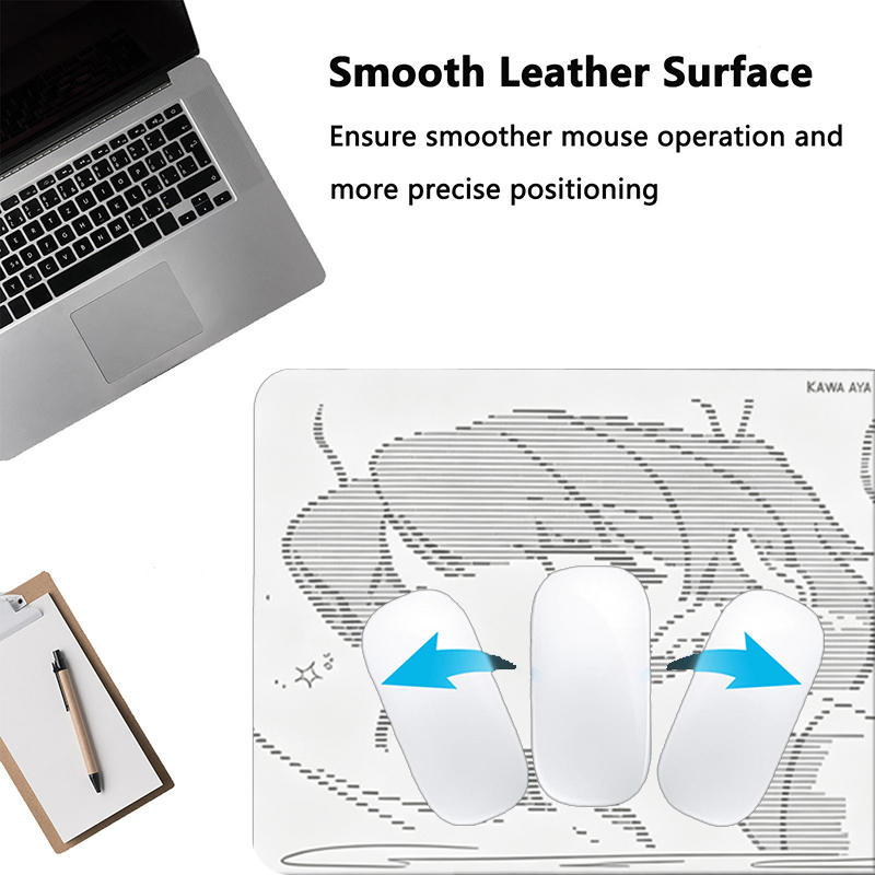 1Pcs Leather Mouse Pad Anime A - đánh giá và giá Desk Setup Kawaii